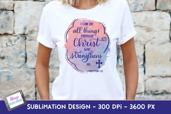 I Can Do All Things Through Christ PNG Crafts